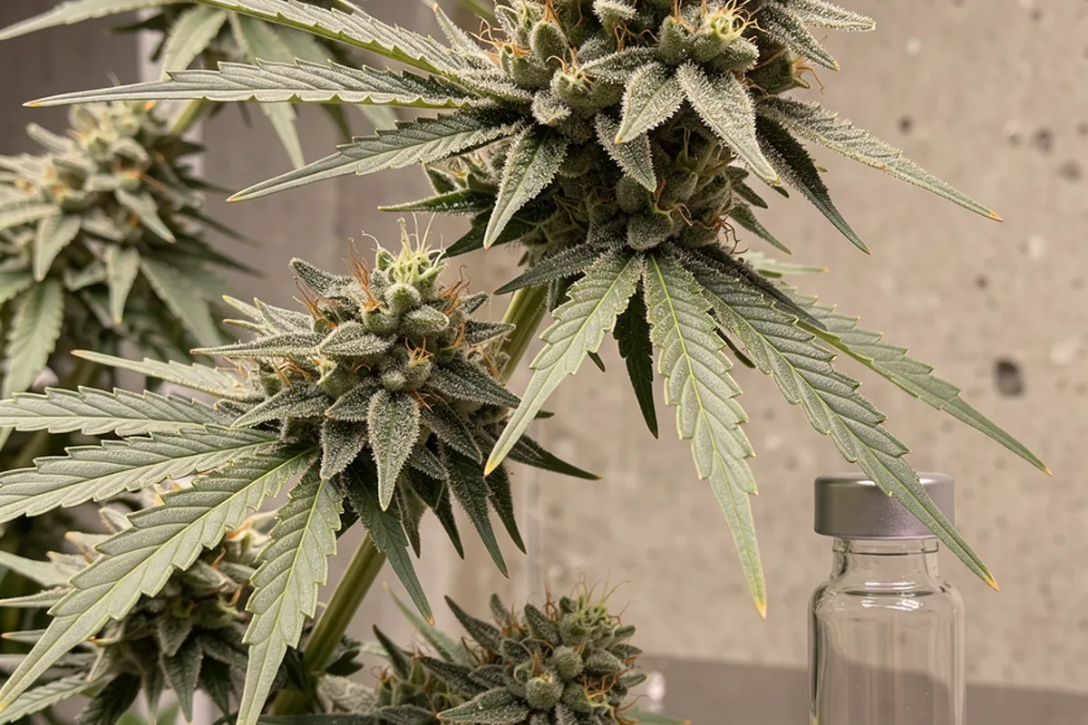 Зрелая шишка с трихомами: как читать описание сорта конопли, THC, CBD и урожайность